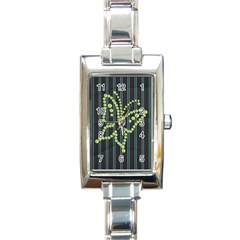 Watch 6 - Rectangle Italian Charm Watch