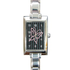 Watch 7 - Rectangle Italian Charm Watch