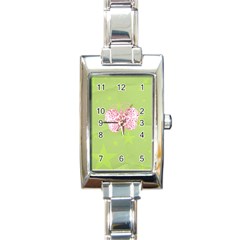 Watch 8 - Rectangle Italian Charm Watch