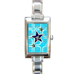 Watch 10 - Rectangle Italian Charm Watch