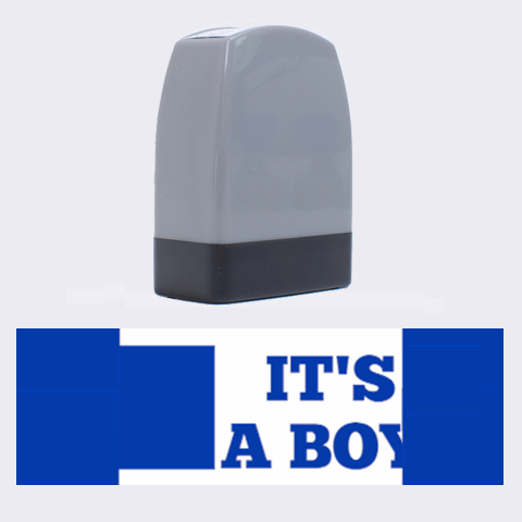 It s A Boy Rubber Stamp By Lil 1.4 x0.5  Stamp