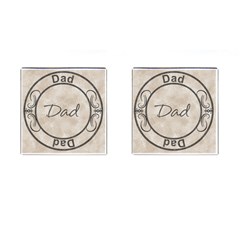 Dad Cufflinks - Cufflinks (Square)