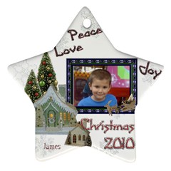 james xmas - Ornament (Star)