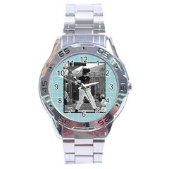 Men s watch 5 - Stainless Steel Analogue Watch