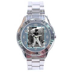 Men s watch 6 - Stainless Steel Analogue Watch