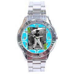 Men s watch 8 - Stainless Steel Analogue Watch