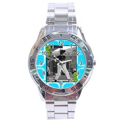 Men s watch 8 - Stainless Steel Analogue Watch