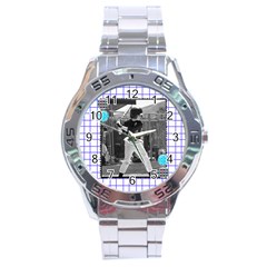 Men s watch 10 - Stainless Steel Analogue Watch