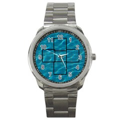 swimming pool mini frame watch - Sport Metal Watch