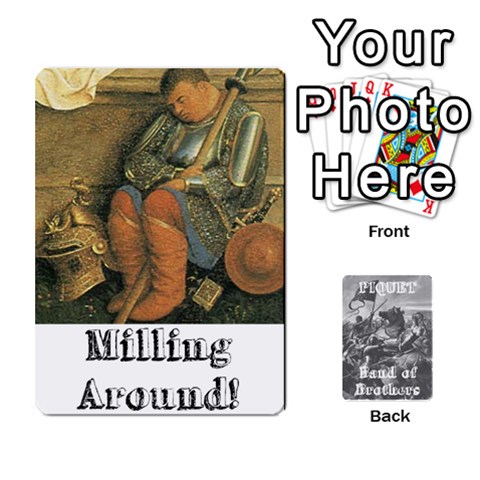Band Of Brothers Cards2 By Dave Front - Heart8