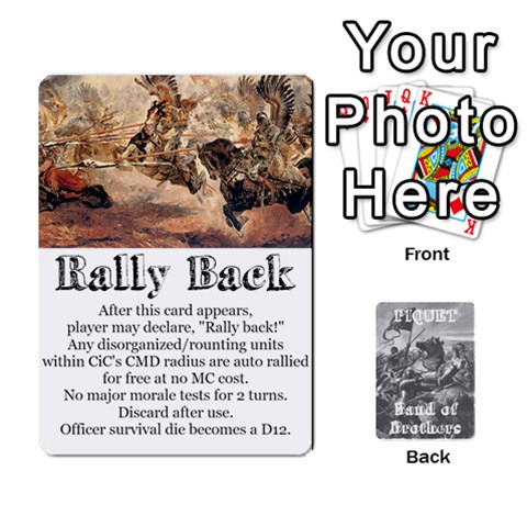 Band Of Brothers Cards3 By Dave Front - Spade3