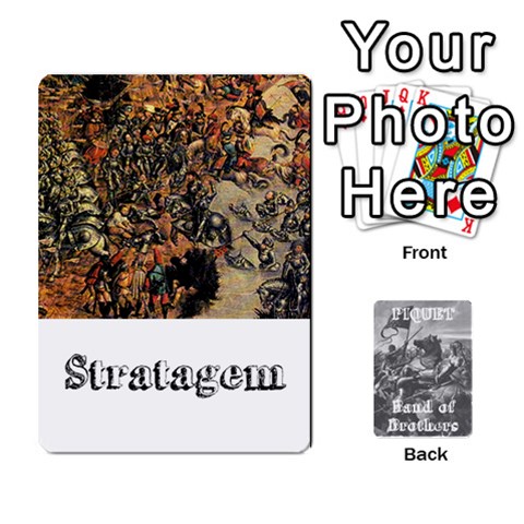 King Band Of Brothers Cards3 By Dave Front - SpadeK