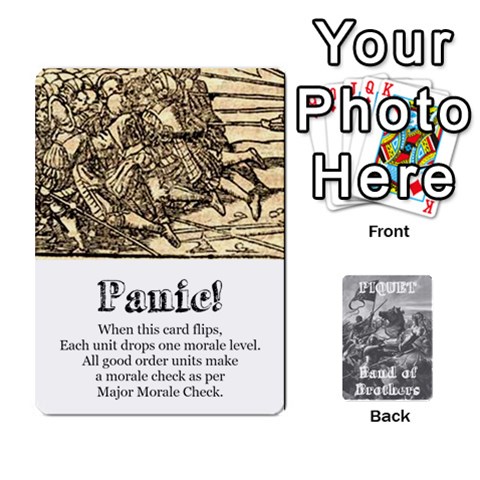 Band Of Brothers Cards3 By Dave Front - Spade8
