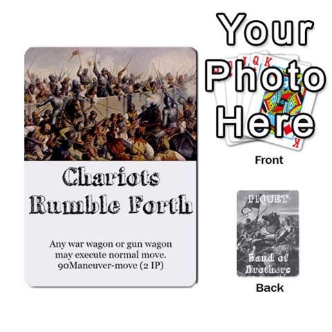 Band Of Brothers Cards3 By Dave Front - Spade9