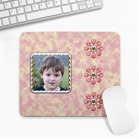 Summer Time Mouse Mat By Joan T 9.25 x7.75  Mousepad - 1
