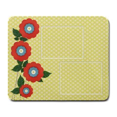 large mousepad- template- flowers