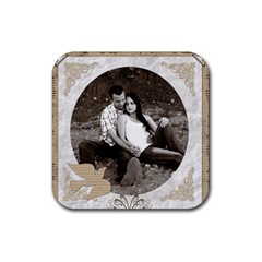 Vintage Coaster #5 - Rubber Coaster (Square)