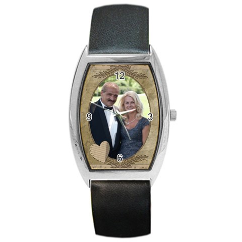 Vintage Barrel Style Watch By Lil Front