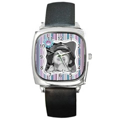 Purple Haze Watch 2 - Square Metal Watch