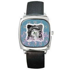 Purple Haze Watch 4 - Square Metal Watch