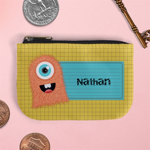 Monster Coin Purse 1 By Martha Meier Front