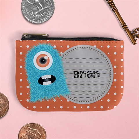 Monster Coin Purse 2 By Martha Meier Front