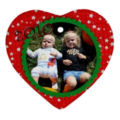 Grandparents Ornament - Ornament (Heart)