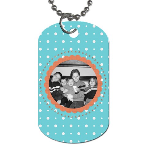 Little Monster Dog Tag 1 By Martha Meier Front