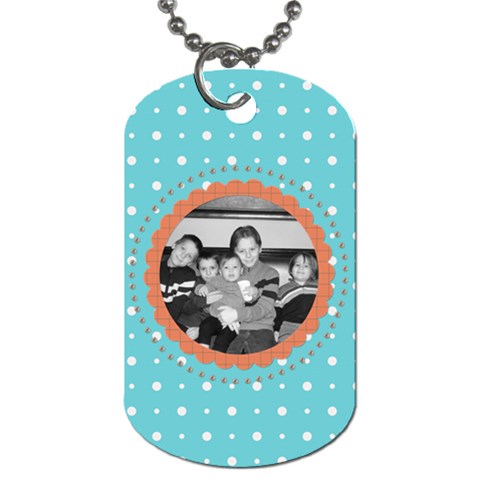 Little Monster Dog Tag 1 By Martha Meier Front