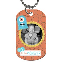 Little Monster Dog Tag 5 - Dog Tag (One Side)