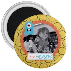 Little Monster Magnet 3 - 3  Magnet