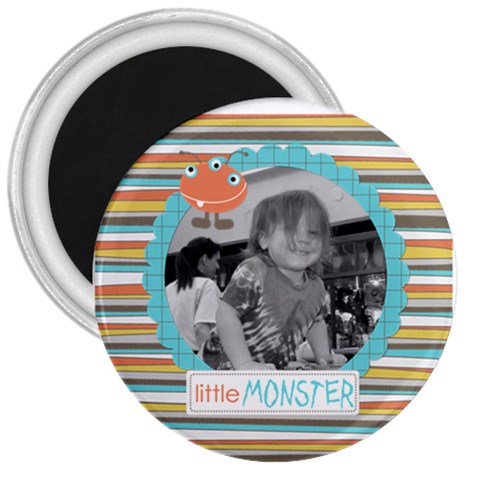 Little Monster Magnet 4 By Martha Meier Front