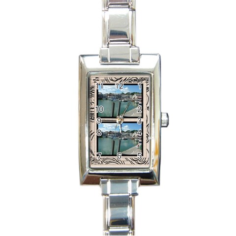 Fantasia Classic Twin Frame Charm Watch By Catvinnat Front