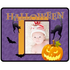 halloween - Fleece Blanket (Medium)