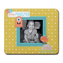 Little Monster Mousepad 1 - Large Mousepad