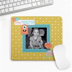 Little Monster Mousepad 1 - Large Mousepad