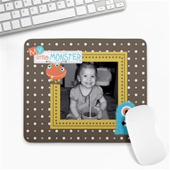 Little Monster Mousepad 3 - Large Mousepad