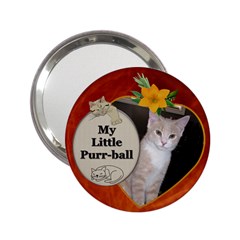 My Little Purr-Ball Handbag Mirror - 2.25  Handbag Mirror