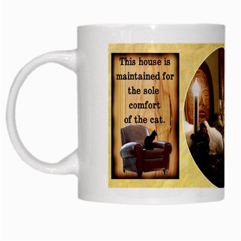 Cat Comfort Mug By Lil Left