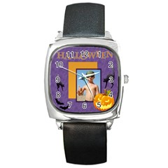 Halloween - Square Metal Watch