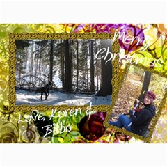 final christmas card 2010 - 5  x 7  Photo Cards