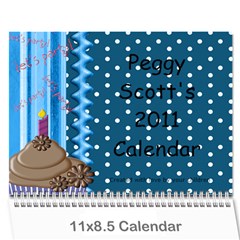 Calandar - Wall Calendar 11  x 8.5  (12-Months)