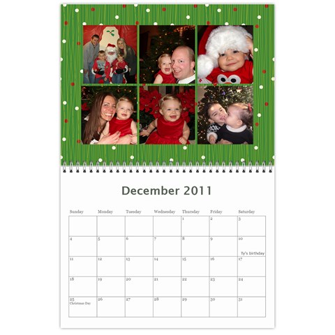Calandar By Harker Dec 2011