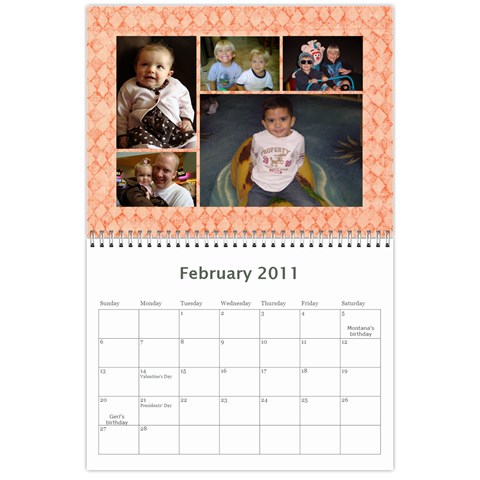 Calandar By Harker Feb 2011
