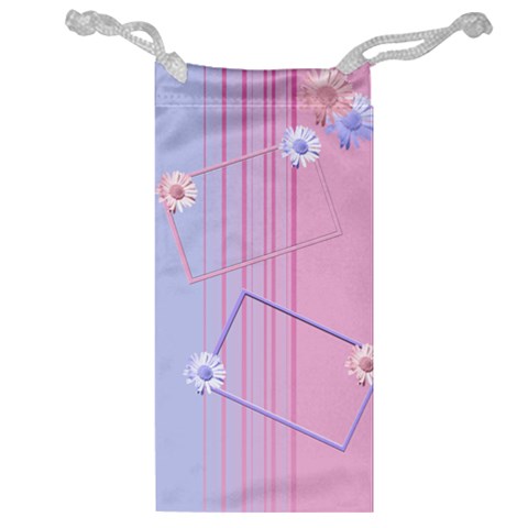 Flowers Jewellery Bag By Add In Goodness And Kindness Front