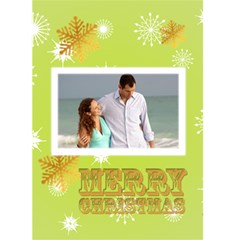 christmas - Greeting Card 5  x 7 