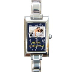 love xmas - Rectangle Italian Charm Watch