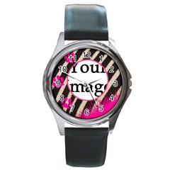 Zebra - Watch - Round Metal Watch