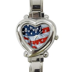 American heart - Watch - Heart Italian Charm Watch