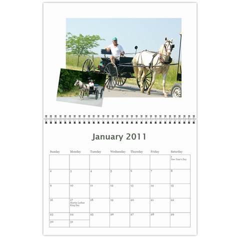 Hester Calendar By Rick Conley Jan 2011
